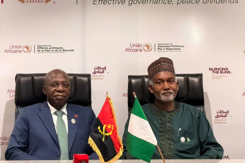 Nigeria and Angola signs Agreement to ease the movement of Diplomats and Government Officials.