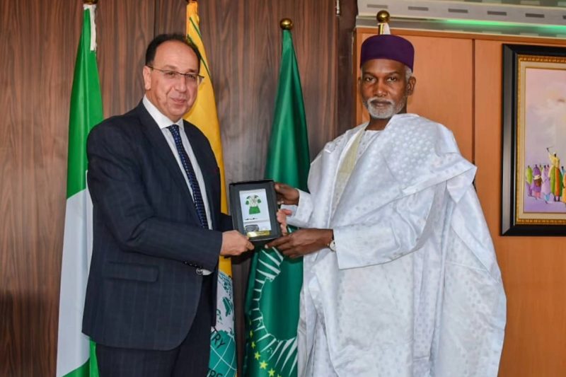 Amb. Yusuf Maitama Tuggar, received the Ambassador of the State of Palestine to Nigeria, His Excelle&hellip;