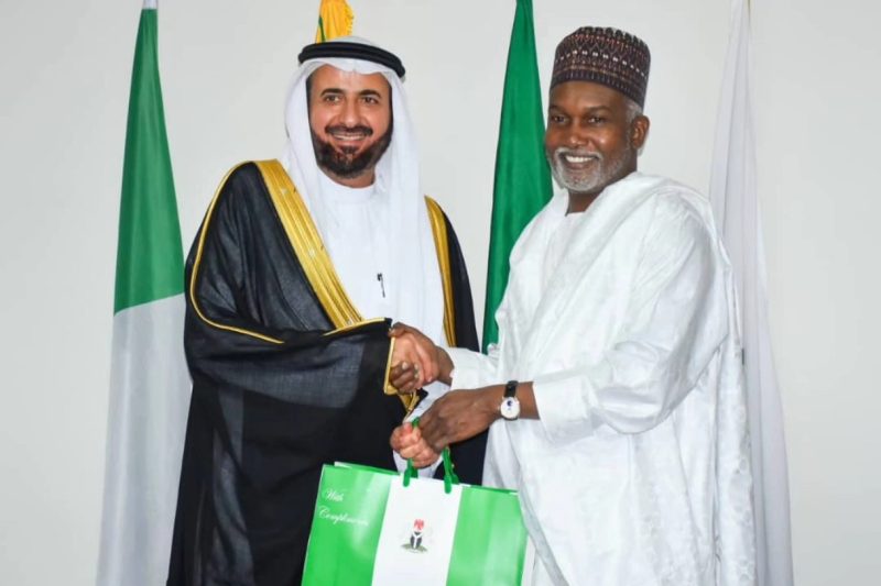Ambassador Yusuf Maitama Tuggar received in audience the Minister of Hajj and Umrah Matters of the K&hellip;