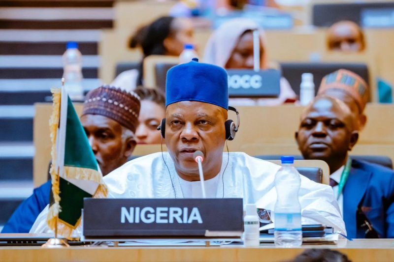 Vice President Kashim Shettima, Amb. Yusuf M. Tuggar, at the closed session of the 39th Ordinary Ses&hellip;