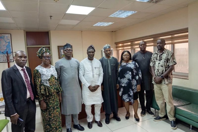 Handing-over ceremony of the outgoing Director PRS, Amb. Oluremi Oliyide to the new Director, Amb. M&hellip;