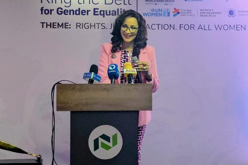 Amb. Bianca Odumegwu-Ojukwu at Nigerian Exchange Group (NGX), says “Next Generation of Women c&hellip;