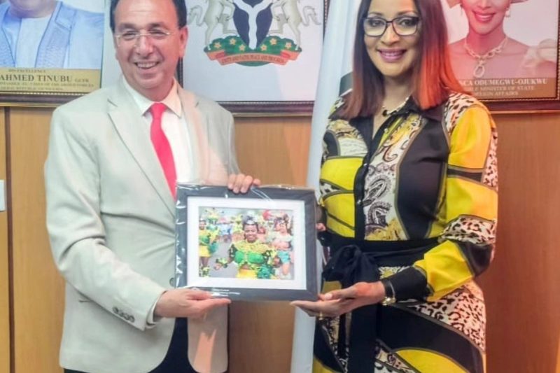 Ambassador Bianca Odumegwu-Ojukwu received in audience the Ambassador of the State of Palestine to N&hellip;