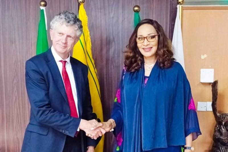 Ambassador Bianca Odumegwu-Ojukwu received in audience, the National Security Adviser of United King&hellip;