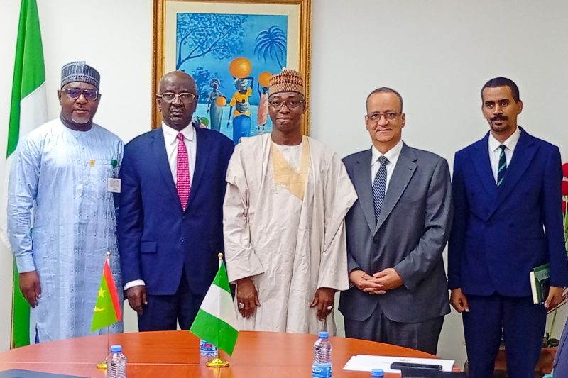 NIGERIA AND MAURITANIA PLEDGE TO DEEPEN BILATERAL COOPERATION AND STRATEGIC PARTNERSHIP.