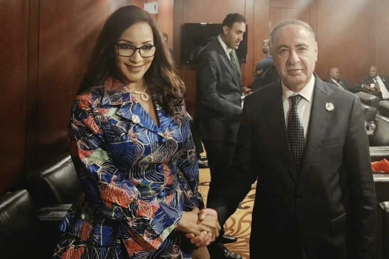 AMB. BIANCA ODUMEGWU-OJUKWU HELD A BILATERAL MEETING WITH H.E. TAHER ELBAOUR, ACTING MINISTER OF FOR&hellip;