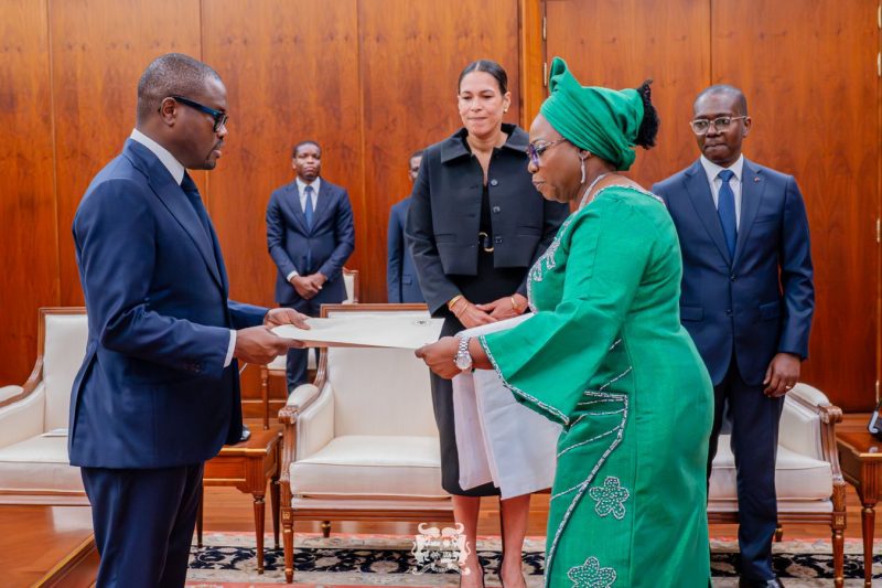 PRESENTATION OF LETTERS OF CREDENCE BY NIGERIAN AMBASSADOR TO PRESIDENT ROMUALD WADAGNI OF THE REPUB&hellip;