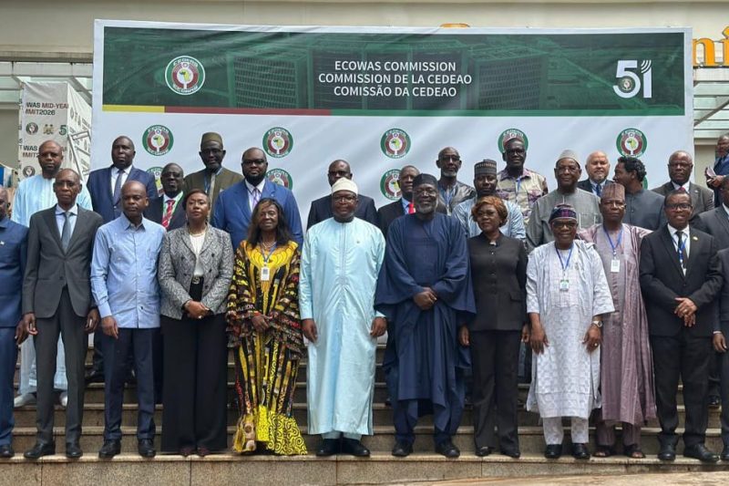 AMBASSADOR SOLA ENIKANOLAIYE AT THE 96TH ORDINARY SESSION OF ECOWAS COUNCIL OF MINISTERS.