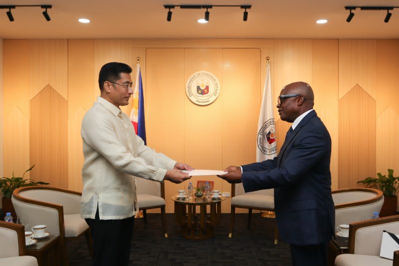 VICE ADMIRAL IBOK-ETE EKWE IBAS (RTD), THE AMBASSADOR-DESIGNATE OF NIGERIA TO THE PHILIPPINES, PRESE&hellip;
