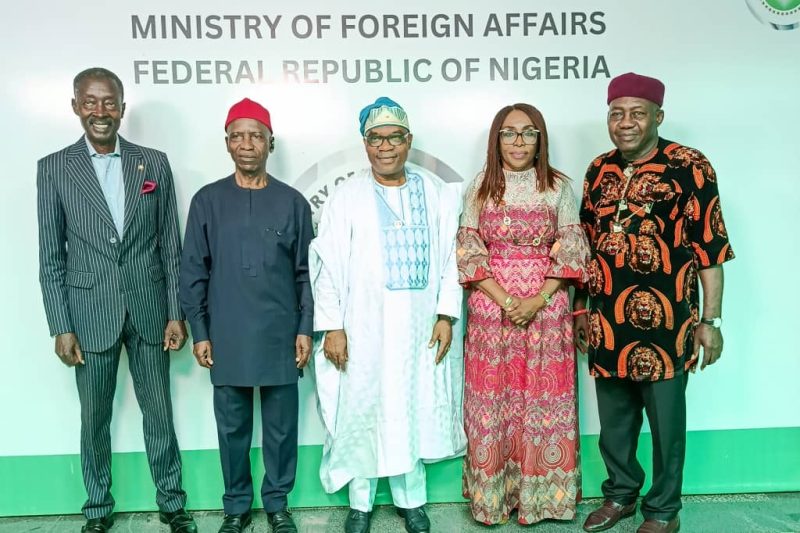 HONOURABLE MINISTER OF STATE FOR FOREIGN AFFAIRS SEEKS PARTNERSHIP WITH RETIRED AMBASSADORS TO STREN&hellip;