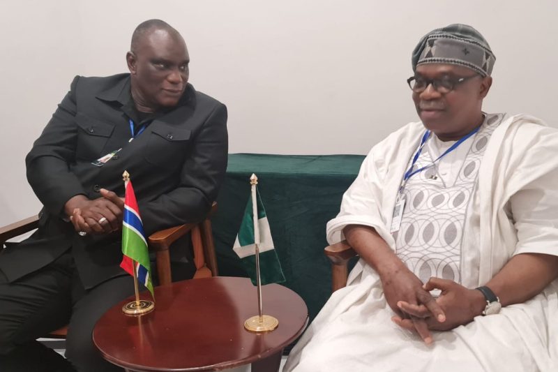 NIGERIA AND THE GAMBIA TO STRENGTHEN BILATERAL RELATIONS.