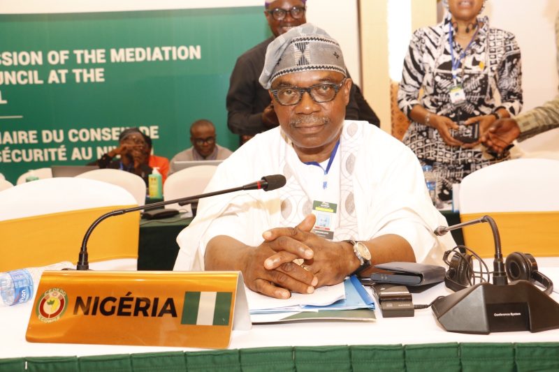 56TH SESSION OF ECOWAS MEDIATION AND SECURITY COUNCIL AT THE MINISTERIAL LEVEL.