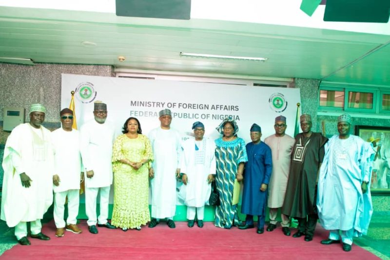 MINISTER OF STATE FOR FOREIGN AFFAIRS, PRESENTS LETTERS OF CREDENCE, TO MORE AMBASSADORS-DESIGNATE.