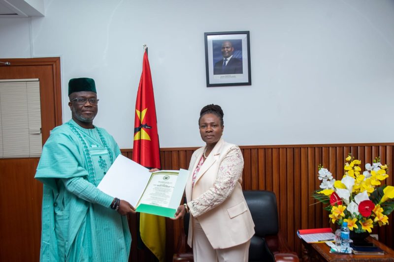 High Commissioner-Designate of Nigeria to Mozambique, Amb. Okechukwu Kingsley Onaga, presented copie&hellip;