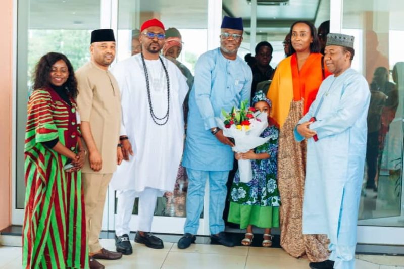 Arrival of Amb. Okechukwu Kingsley Onaga, High Commissioner-Designate of Nigeria to Mozambique.