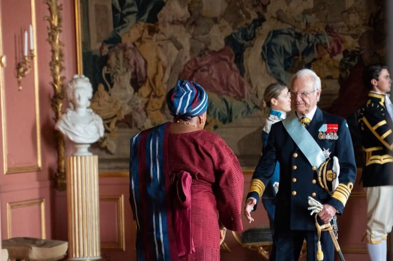 NIGERIA, SWEDEN DEEPEN BILATERAL ENGAGEMENT AS AMBASSADOR LOLA AKANDE PRESENTS LETTERS OF CREDENCE.