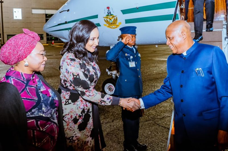 UNGA81: ON THE TRAIL OF NIGERIAN DELEGATION AMB. BIANCA ODUMEGWU-OJUKWU WELCOMES VICE PRESIDENT SHET&hellip;