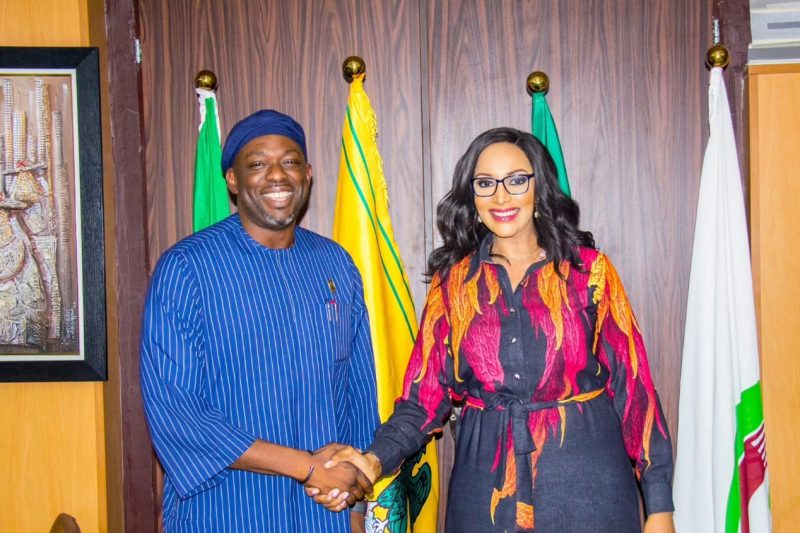 AMB. BIANCA ODUMEGWU-OJUKWU WELCOMES VICE PRESIDENT OF ECOWAS COMMISSION, H.E. ANTHONY OLUWATOSIN OG&hellip;