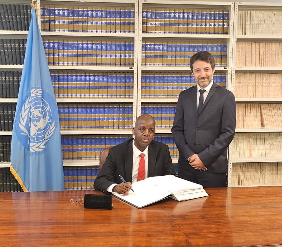 Ambassador Adamu I. Lamuwa, signed the Treaty On Conservation and Sustainable Use of Marine Biological Diversity of Areas Beyond National Jurisdictions (BBNJ), on behalf of the Government of Nigeria